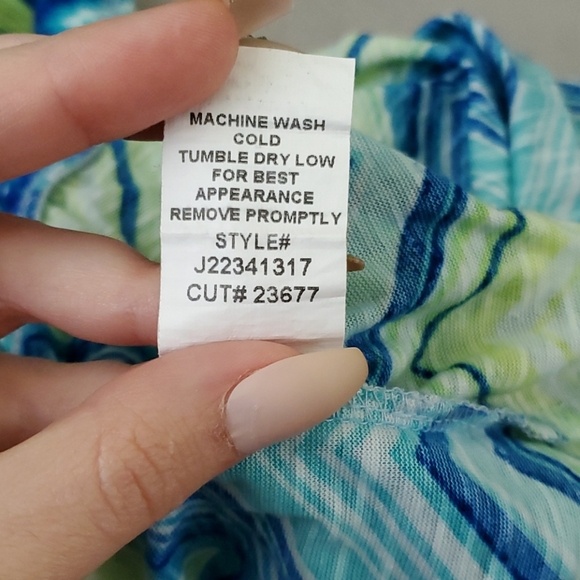 STUNNING COLORS Lily Bleu Beach dress/coverup size M - Picture 5 of 5